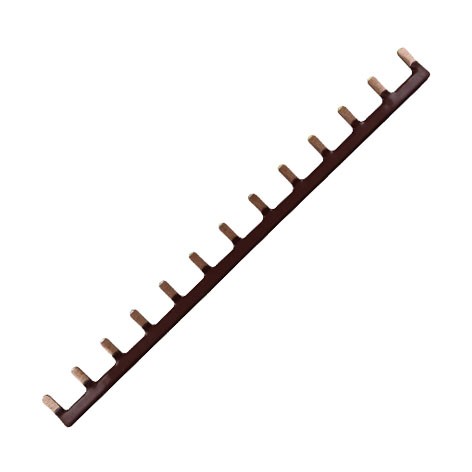 Barre de pontage marron (phase) - 18 modules - KB163PG - Hager