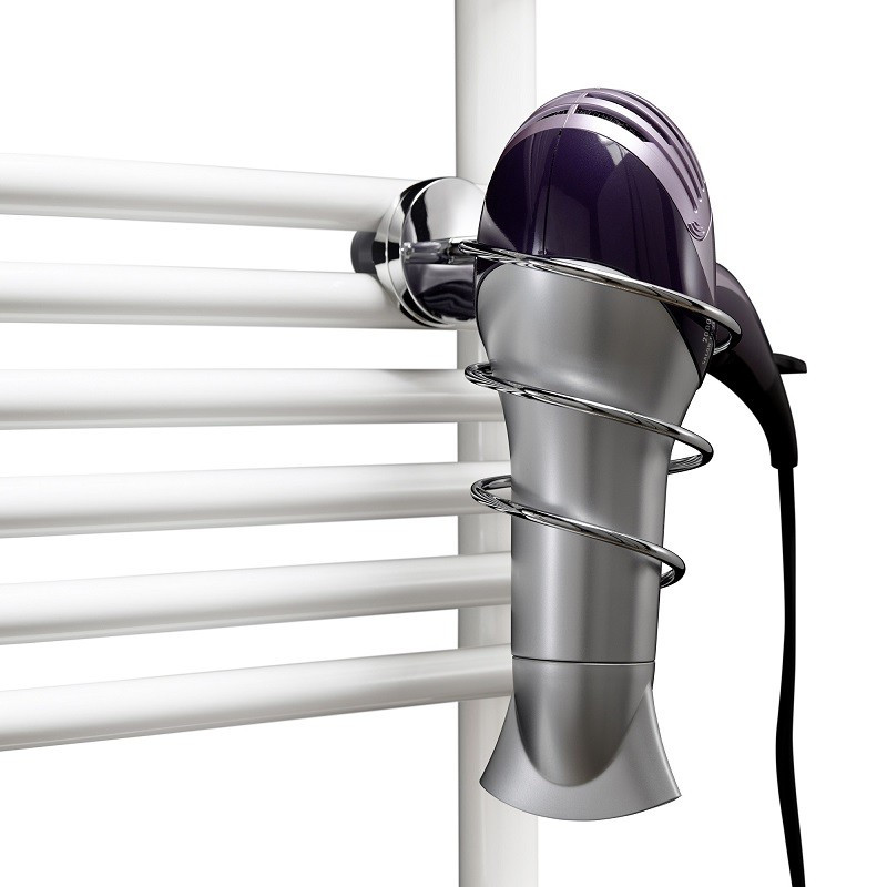 Porte sèche-cheveux chromé pour Radiateur Thermor – 498015 – Thermor