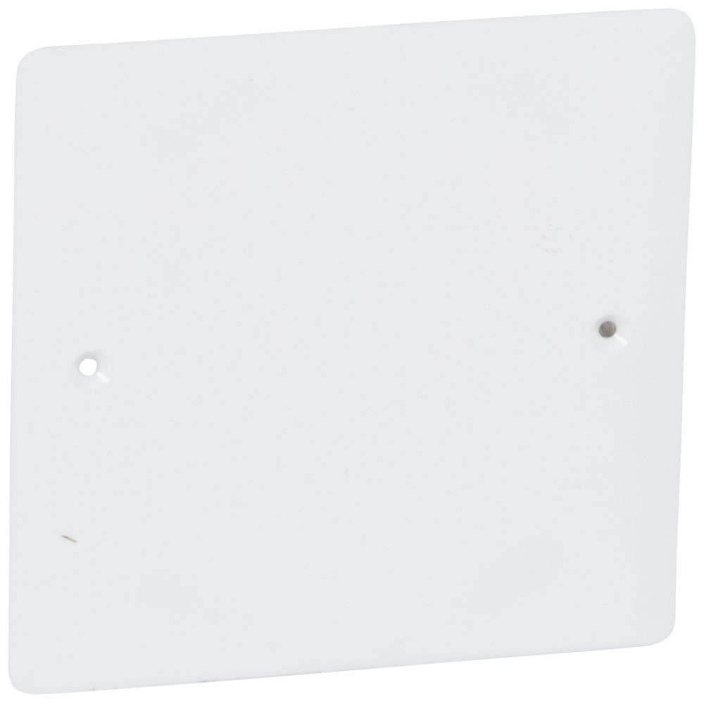 Couvercle universel carré Batibox 100x100mm pour boîte Ø85mm – 089285 – Legrand