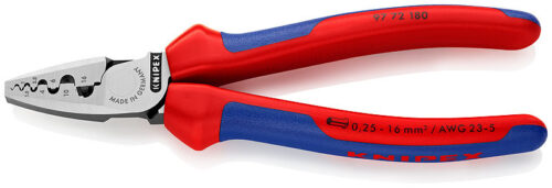 Pince à sertir pour embouts de câble - 9772180 - Knipex