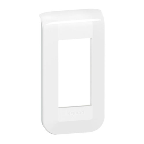 Plaque de finition 1 module Mosaic - Blanc - 078801L - Legrand