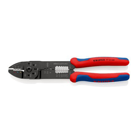 Pince à sertir - 9722240 - Knipex